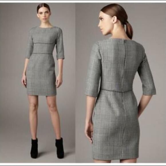 Stella‎ McCartney Gray Ada Houndstooth - Picture 1 of 9
